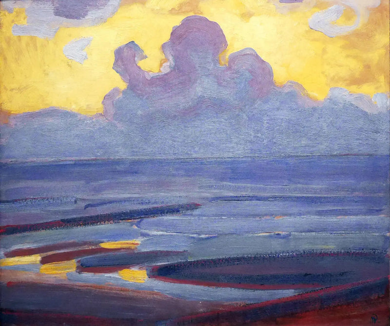 Aan de zee - Piet Mondrian