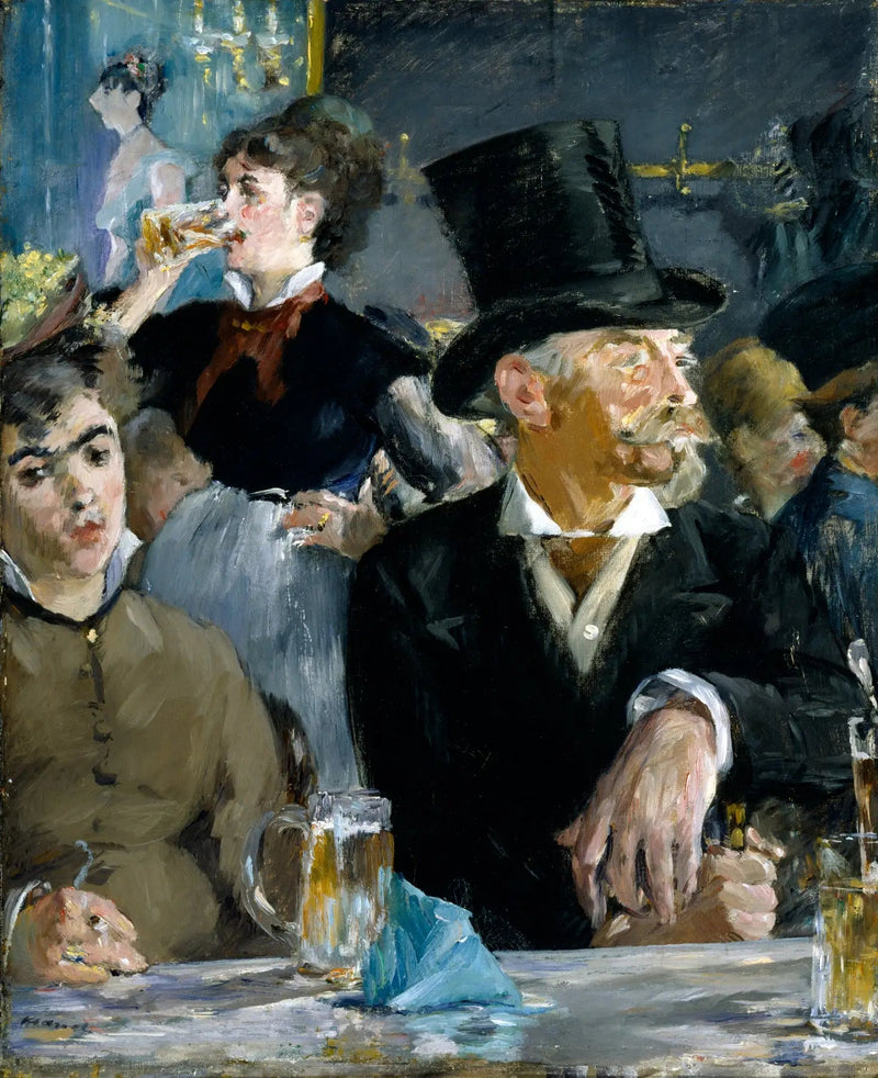 In het Café, Café-concert - Édouard Manet