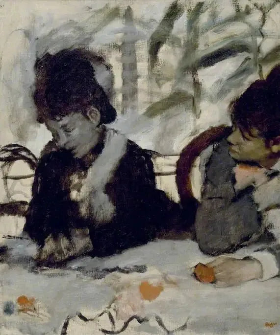 In het Café - Edgar Degas