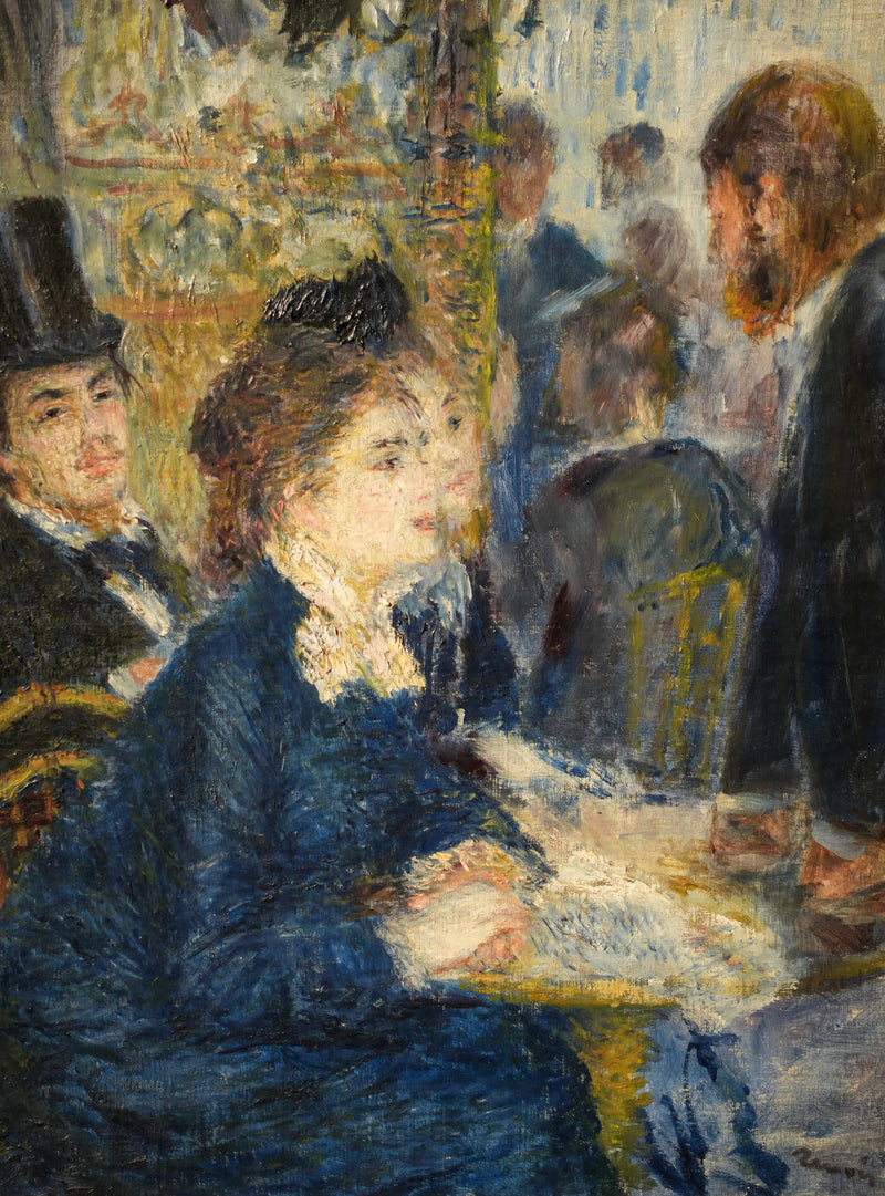 In het café - Pierre-Auguste Renoir