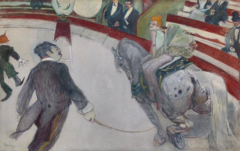 In de circus Fernando, de amazone - Henri de Toulouse-Lautrec