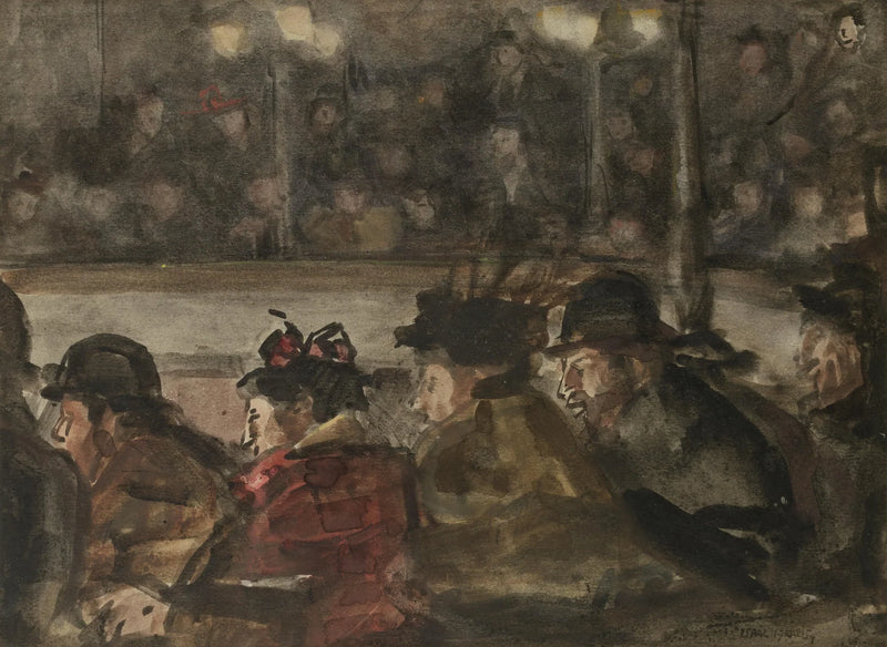 Naar het circus - Isaac Israëls