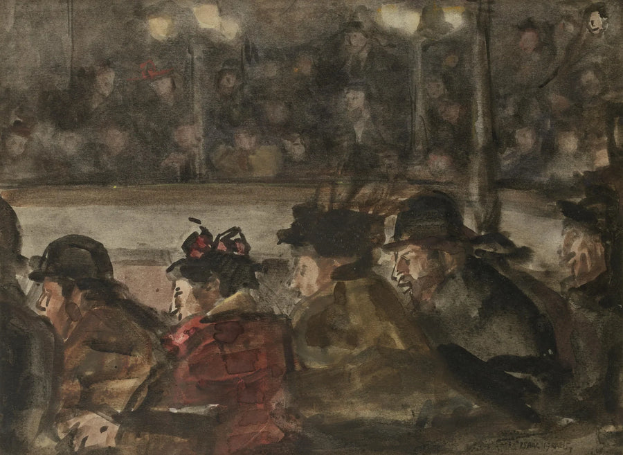 Naar het circus - Isaac Israëls