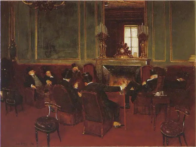 Bij de Club - Jean Béraud

Source:
Au Club - Jean Béraud