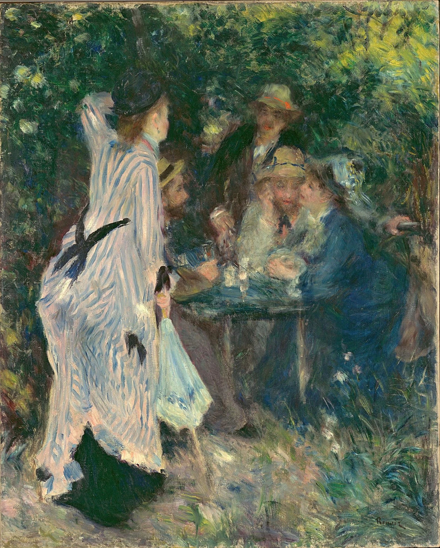 In de tuin - Pierre-Auguste Renoir