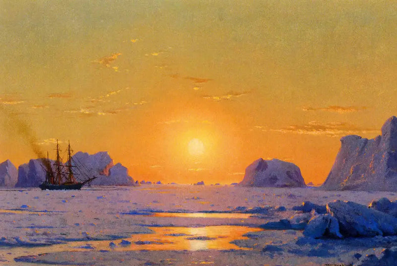 Voor de kust van Groenland onder de middernachtzon - William Bradford

Source:
Au large du Groenland sous le soleil de minuit - William Bradford