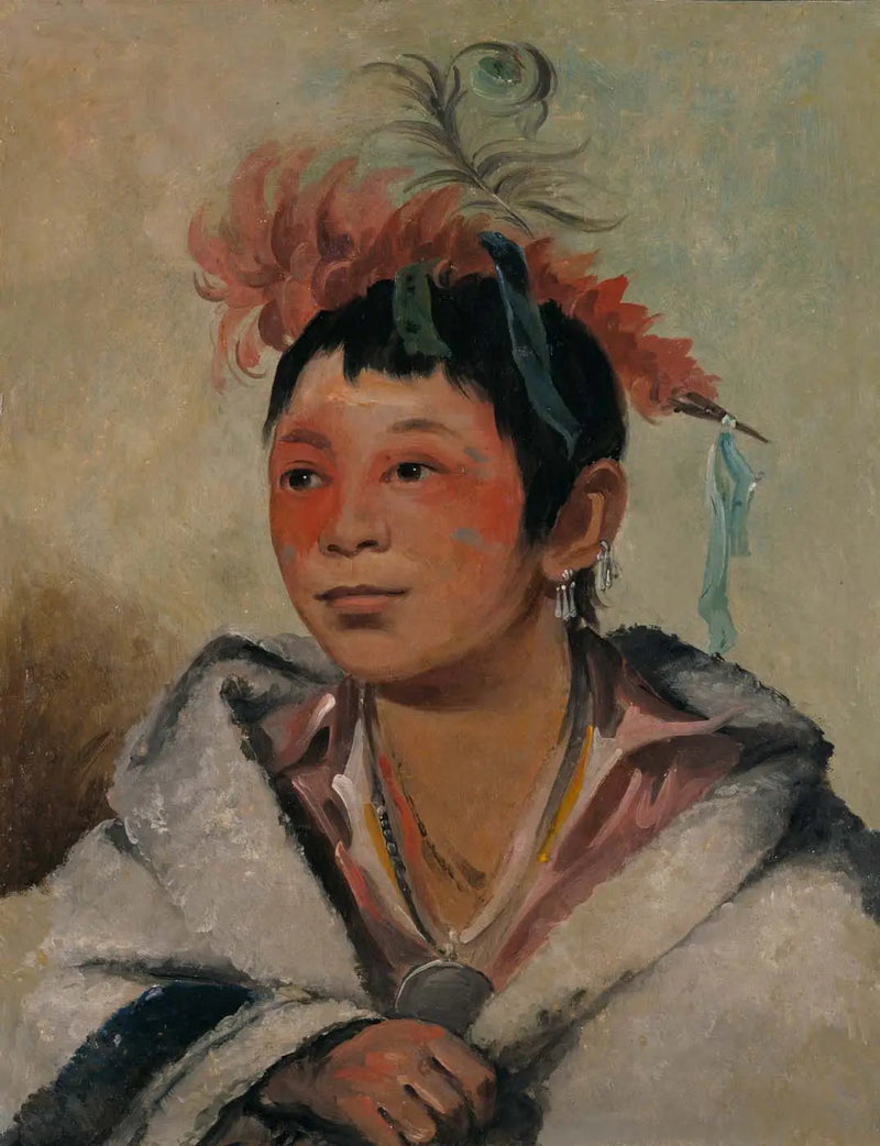 Aú-nah-kwet-to-hau-páy-o, Degene die in de wolken zit, een jongen - George Catlin

Source:
Aú-nah-kwet-to-hau-páy-o, Celui qui est assis dans les nuages, un garçon - George Catlin