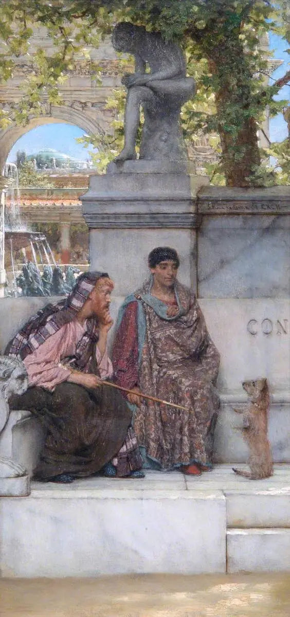 In de tijd van Constantijn - Lawrence Alma-Tadema