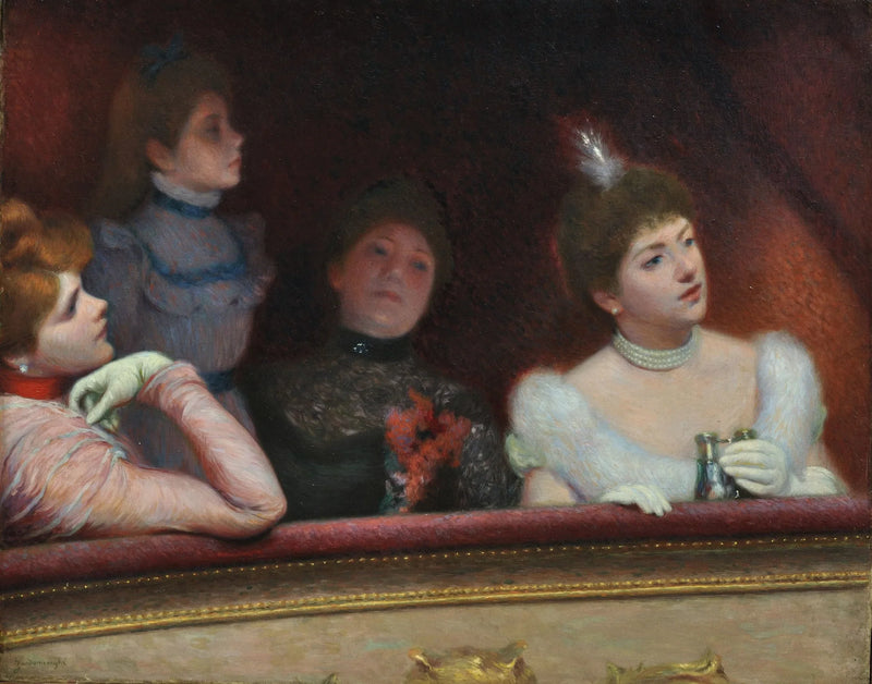 In het theater - Federico Zandomeneghi