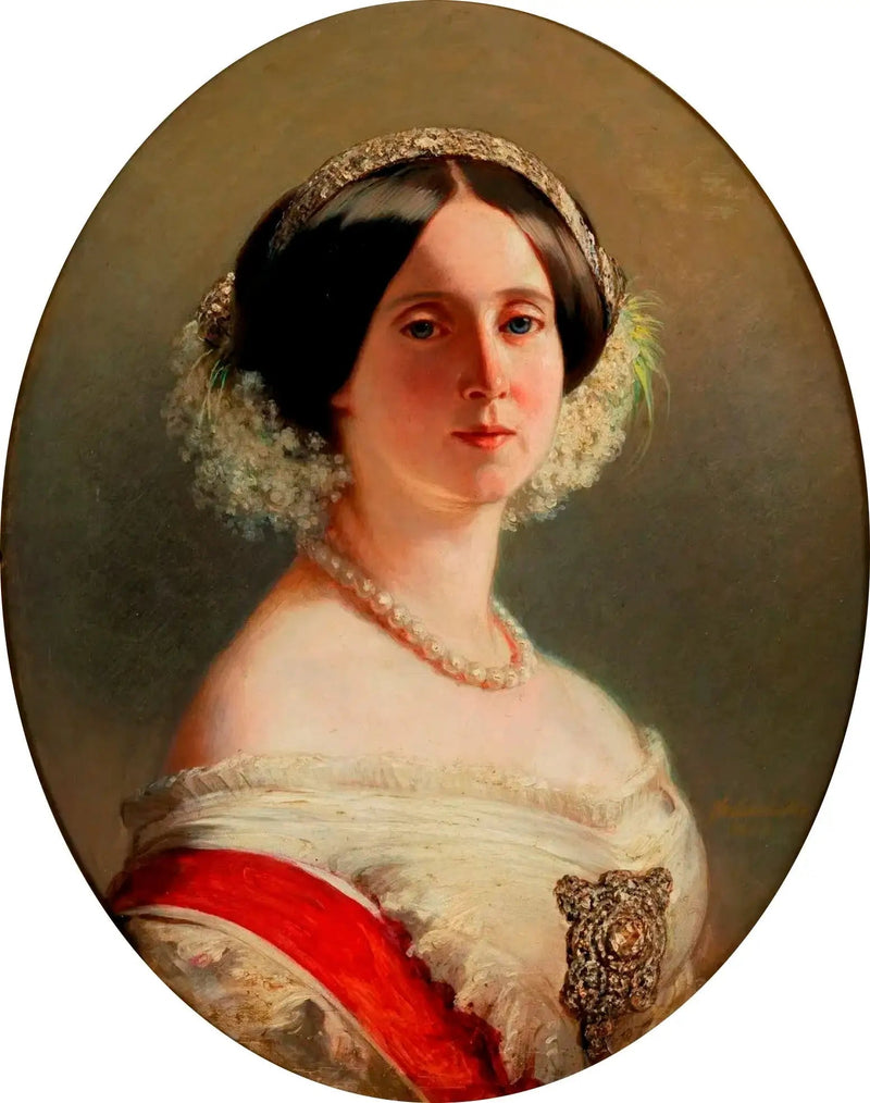 Augusta van Saksen-Weimar, koningin van Pruisen en Duitse keizerin (1811-1890) - Franz Xaver Winterhalter

Source:
Augusta de Saxe-Weimar, reine de Prusse et impératrice allemande (1811-1890) - Franz Xaver Winterhalter