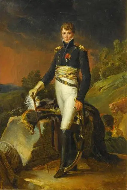 Auguste-Marie-François, baron Colbert de Chabannais (1777-1809), generaal - François Gérard

Source:
Auguste-Marie-François, baron Colbert de Chabannais (1777-1809), général - François Gérard