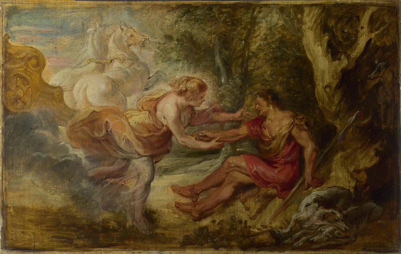 Aurora enlevt Céphale - Peter Paul Rubens