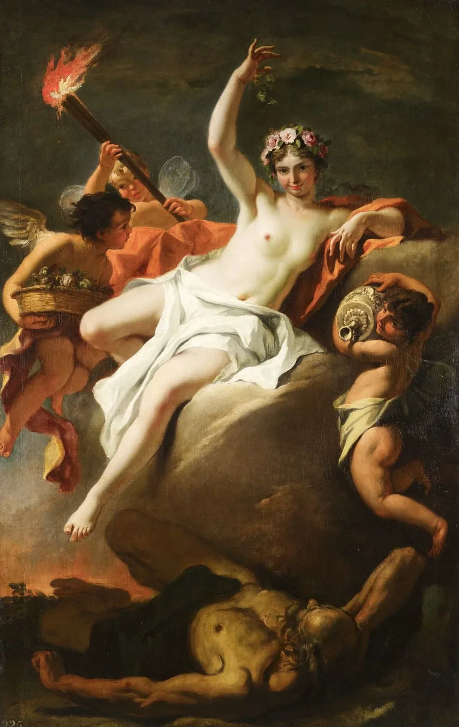 Aurore en Tithon - Sebastiano Ricci