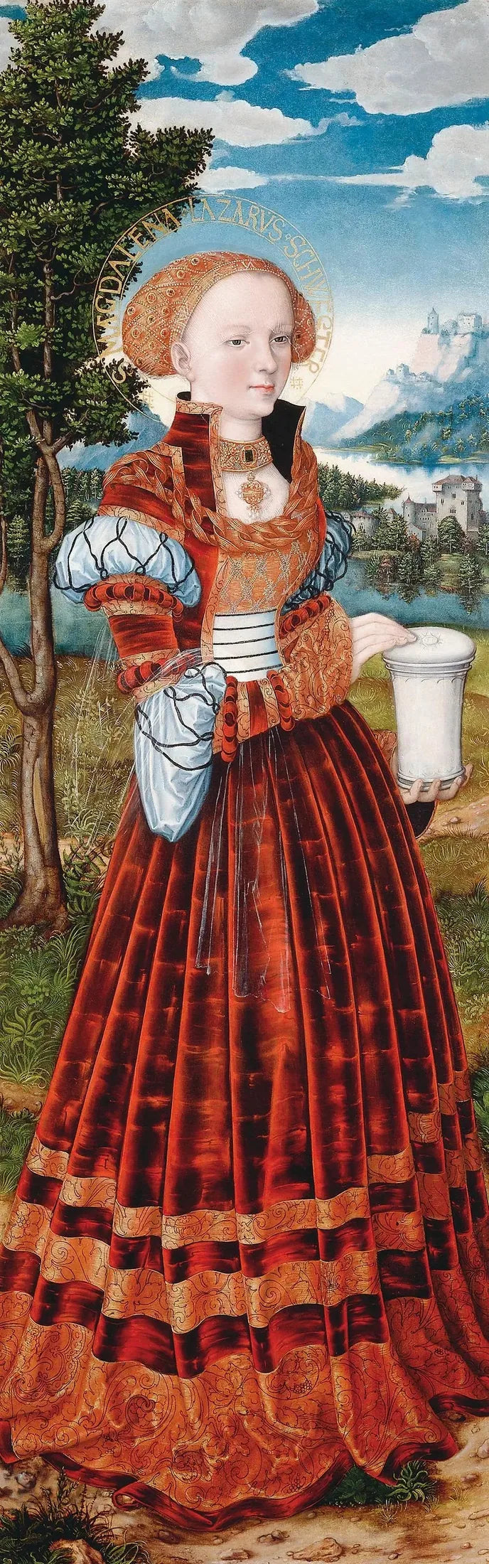 De Madeleine: Maria Magdalena - Lucas Cranach de Oude
