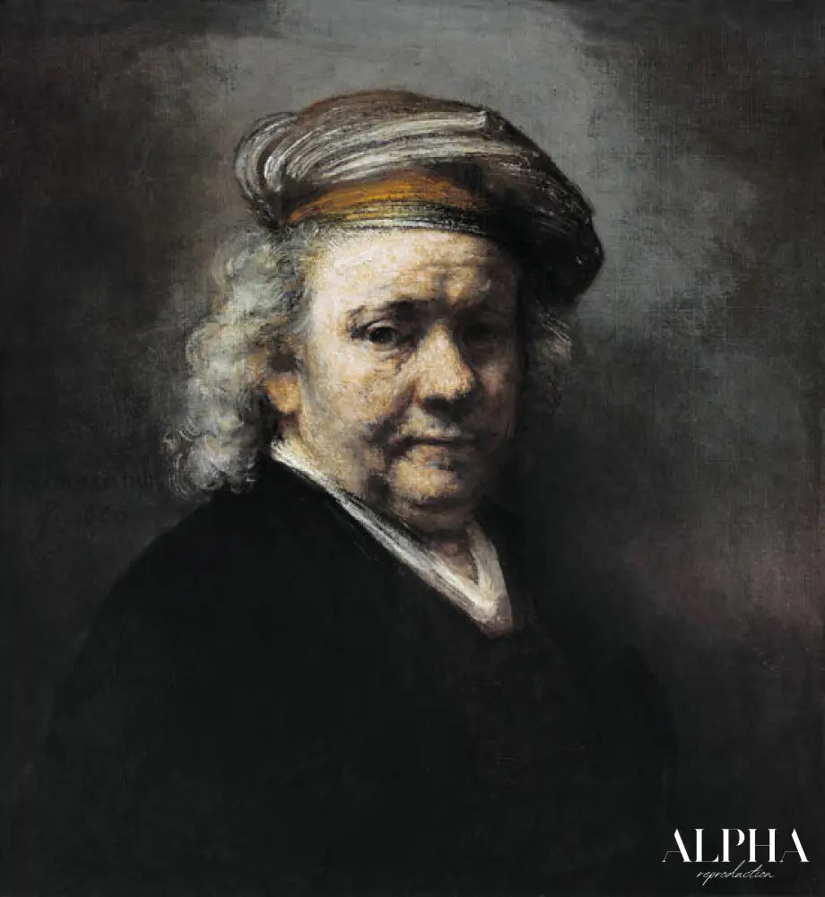 Auto-portrait V - Rembrandt van Rijn - Reproductions de tableaux et peintures haut de gamme