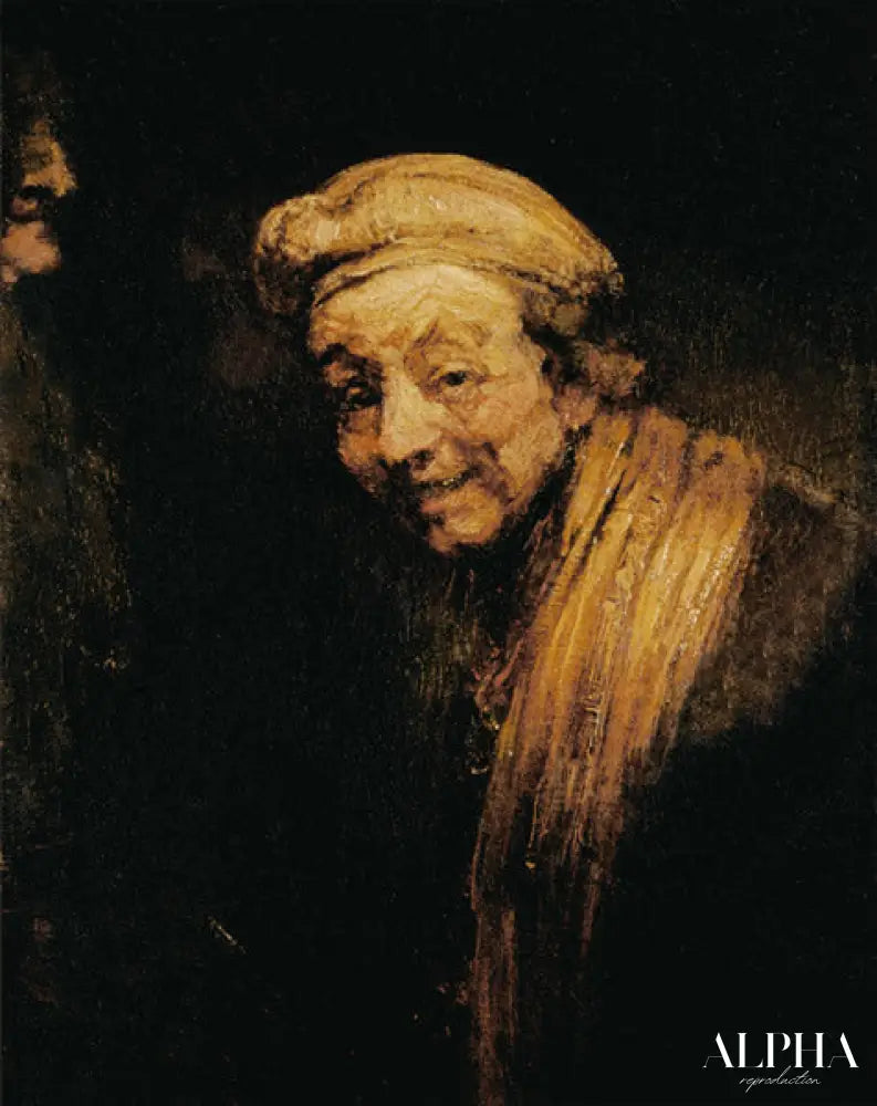 Auto-portrait XI - Rembrandt van Rijn - Reproductions de tableaux et peintures haut de gamme