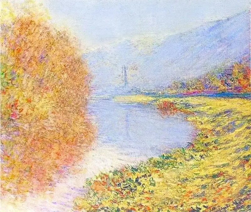 Herfst in Jeufosse - Claude Monet