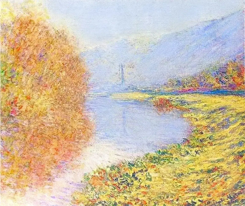 Herfst in Jeufosse - Claude Monet
