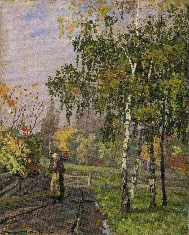 Herfst in Vestre Aker - Edvard Munch