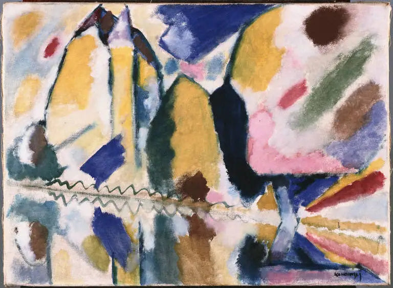 Herfst II - Vassily Kandinsky