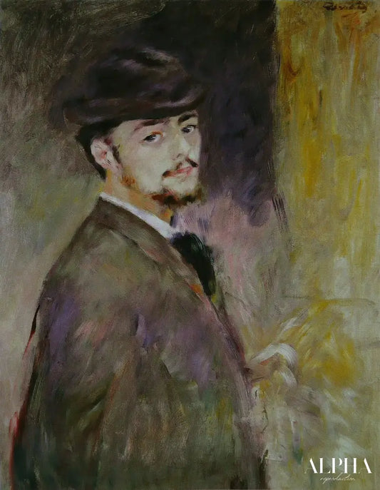 Autoportrait 1876 - Pierre-Auguste Renoir - Reproductions de tableaux et peintures haut de gamme