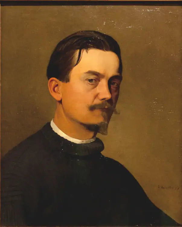 Zelfportret, 1897 - Félix Vallotton

Source:
Autoportrait, 1897 - Félix Vallotton