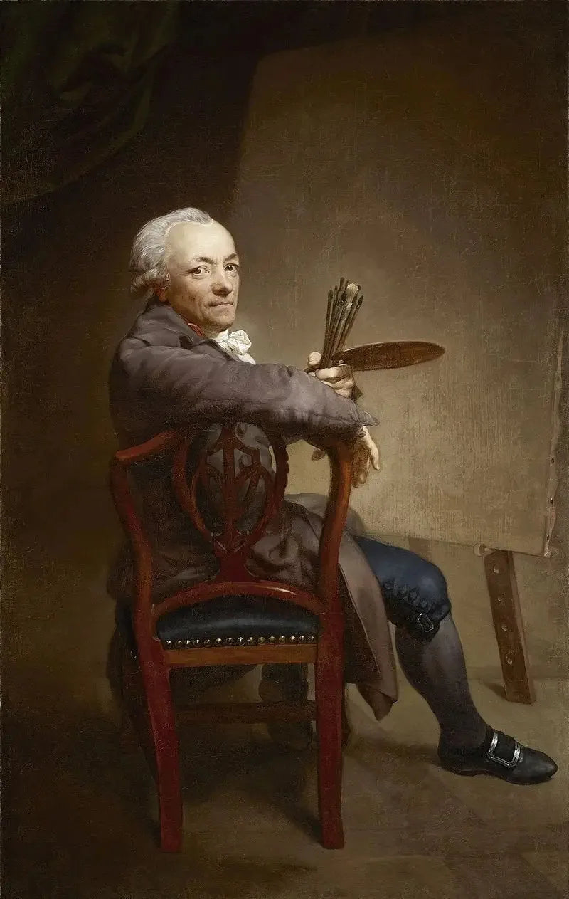 Zelfportret op 58-jarige leeftijd - Anton Graff

Source:
Autoportrait à 58 ans - Anton Graff