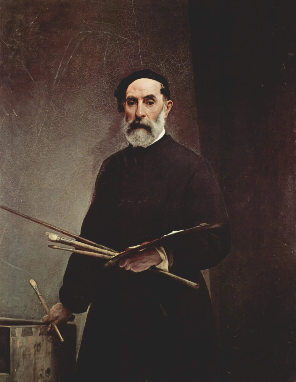 Autoportrait à 69 ans - Francesco Hayez - Alpha Reproduction