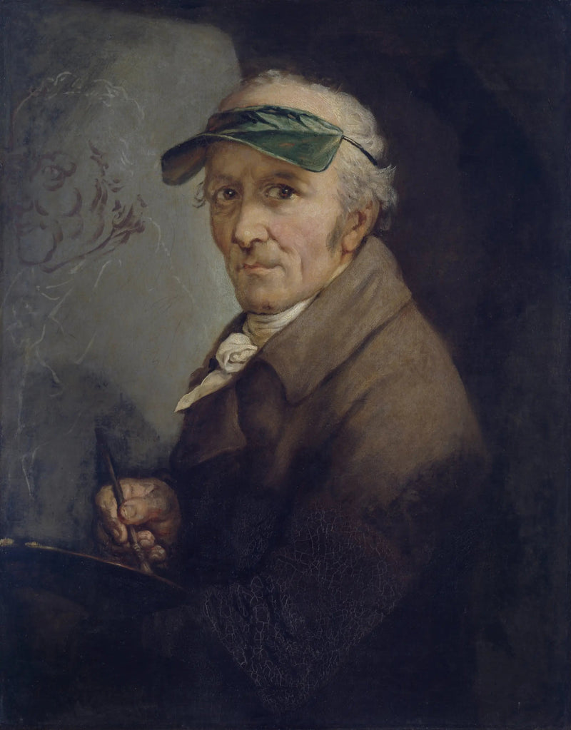 Zelfportret met groene vizier - Anton Graff

Source:
Autoportrait à la visière verte - Anton Graff