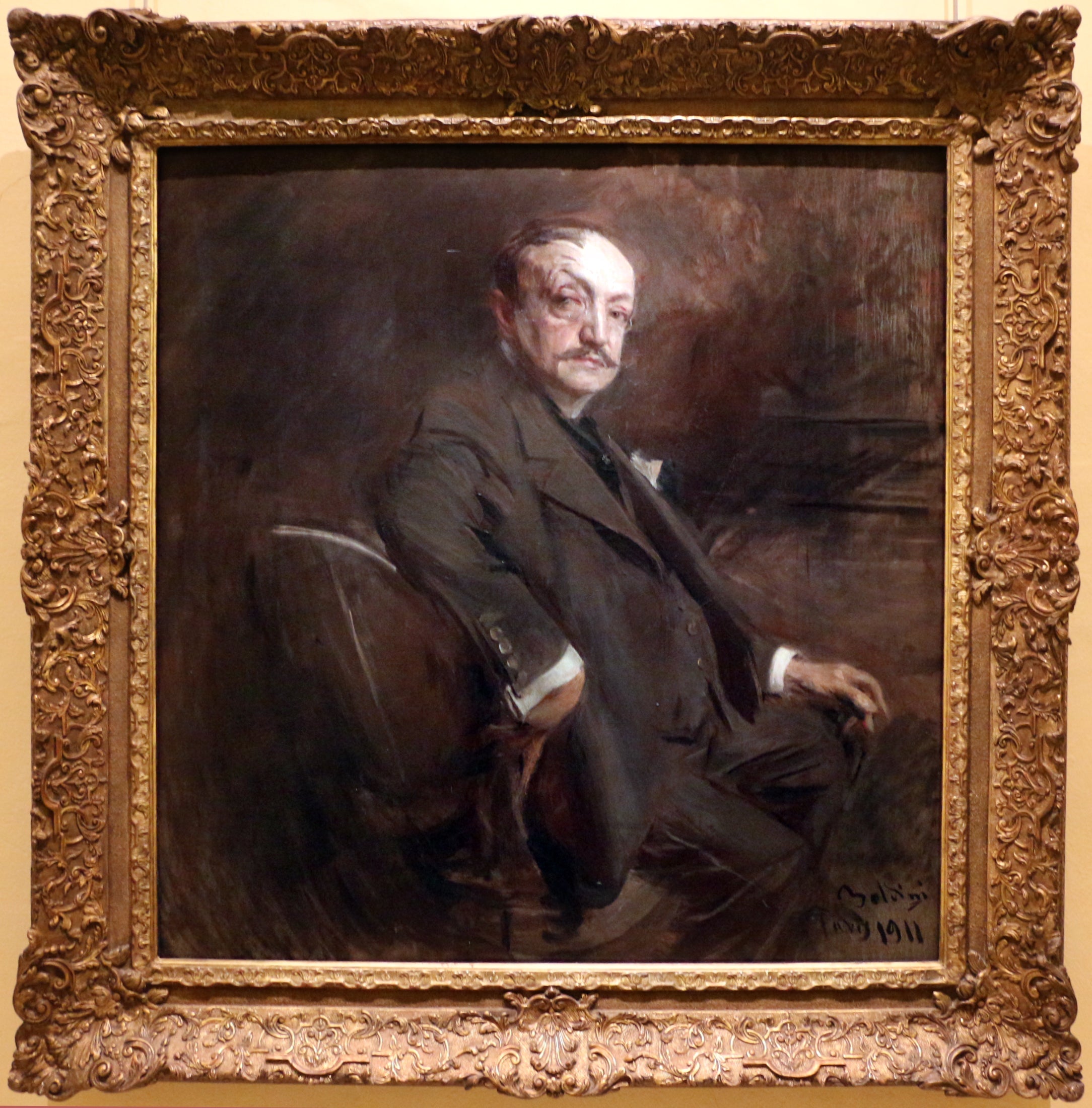 Autoportrait à soixante-neuf ans - Giovanni Boldini - Alpha Reproduction