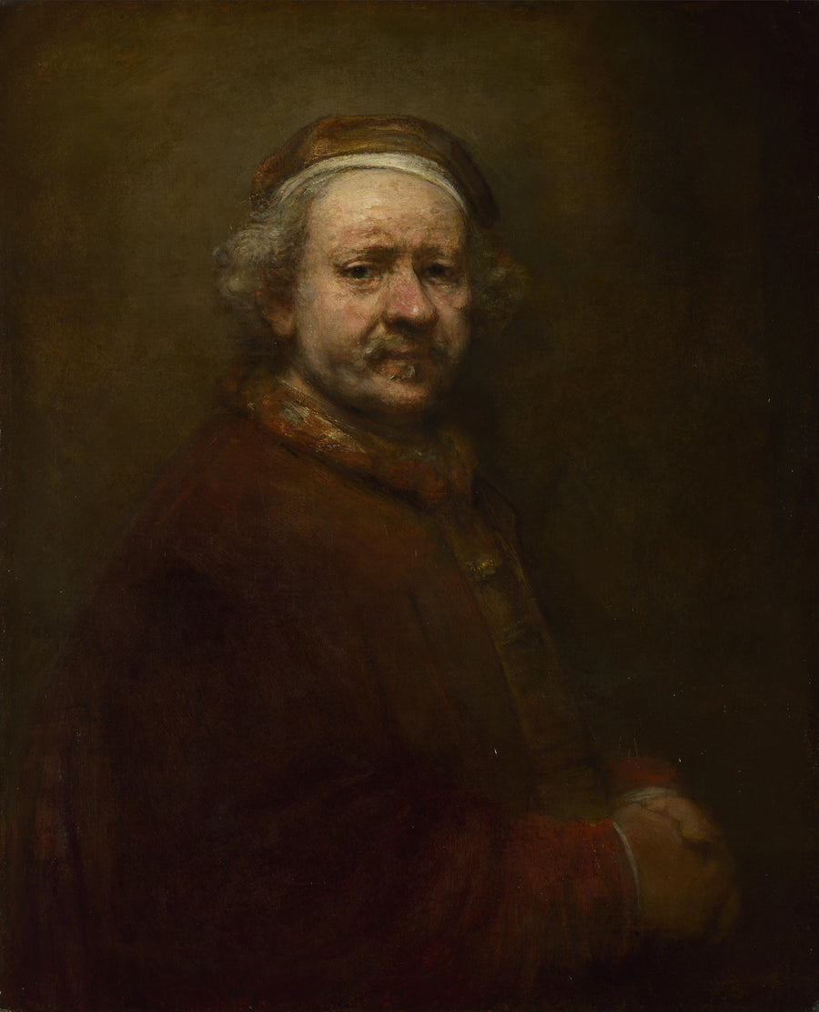 Zelfportret op 63-jarige leeftijd - Rembrandt