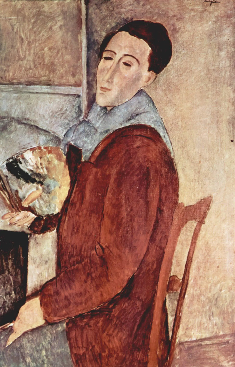Zelfportret - Amedeo Modigliani