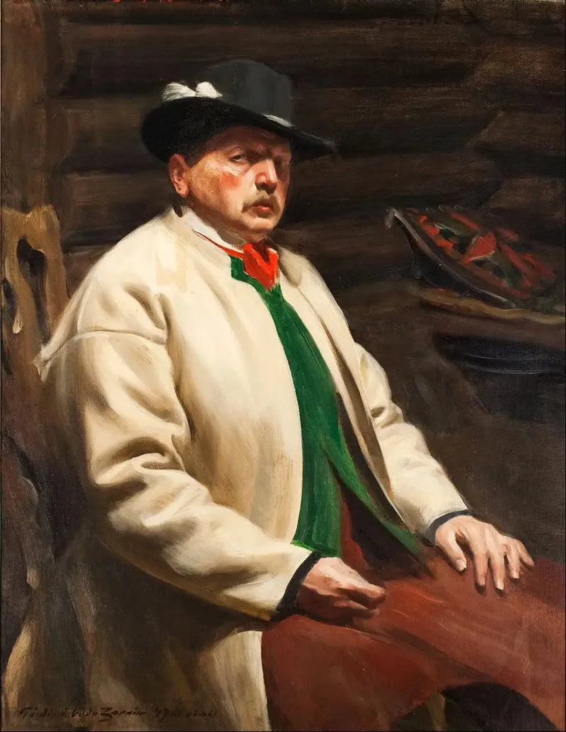 Zelfportret - Anders Zorn

Source:
Autoportrait - Anders Zorn