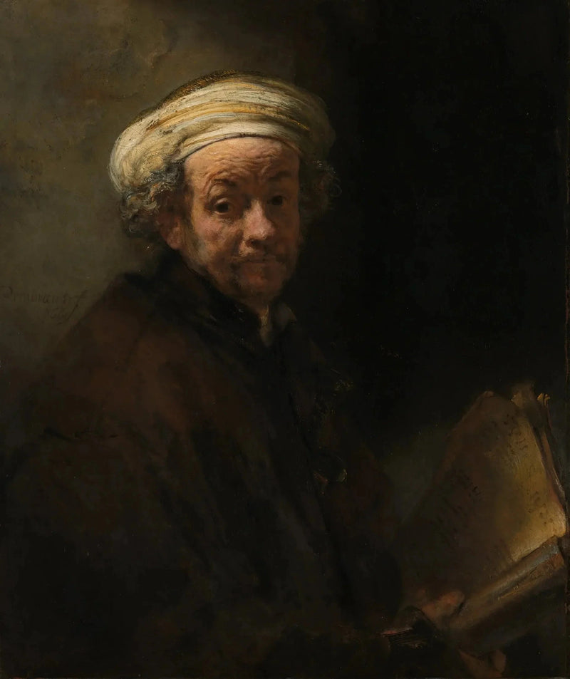 Zelfportret als apostel Paulus - Rembrandt