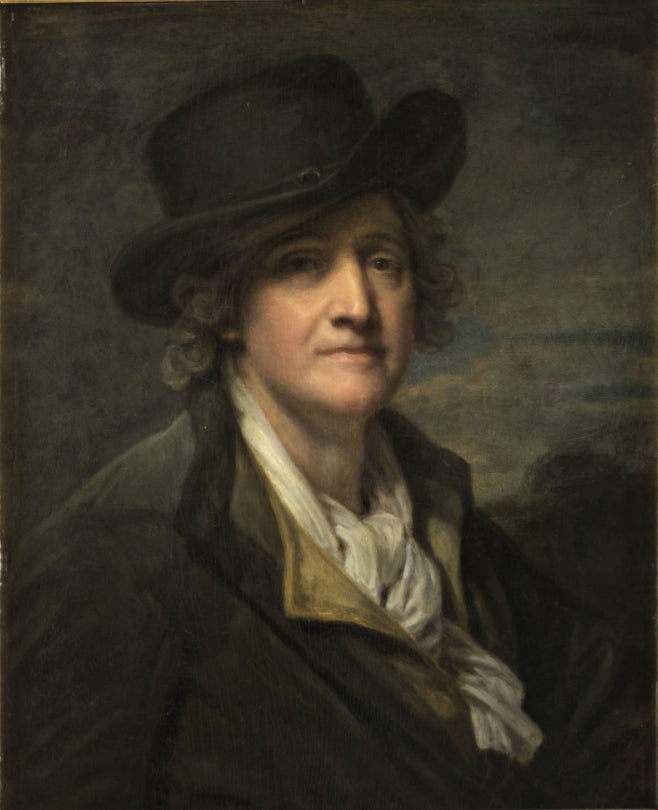 Zelfportret met hoed - Jean-Baptiste Greuze