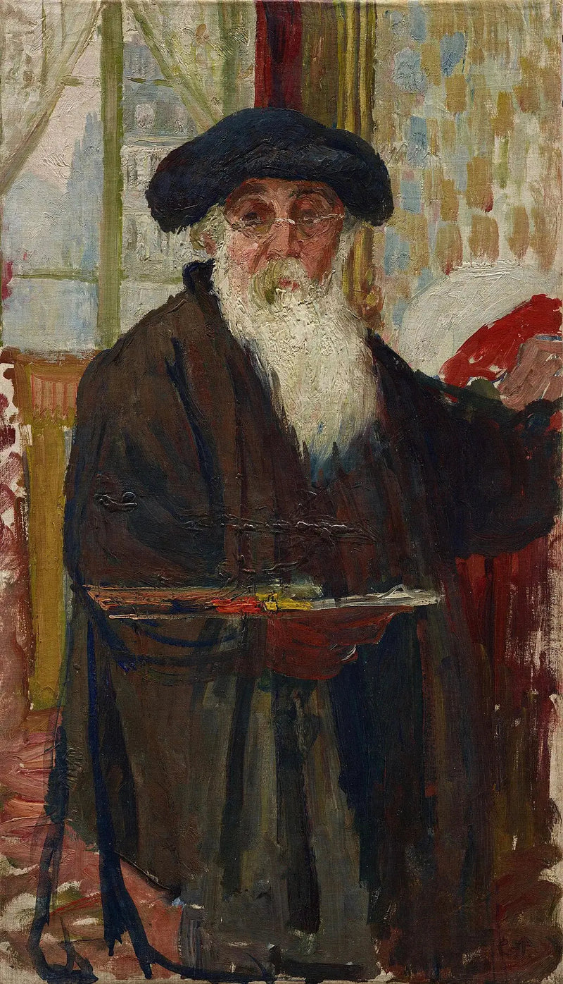 Zelfportret met palet - Camille Pissarro