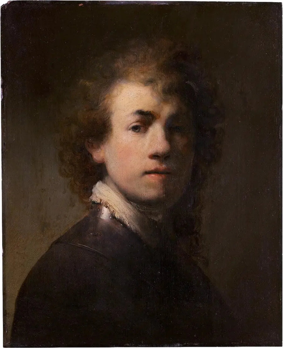Zelfportret met een gorgerin - Rembrandt