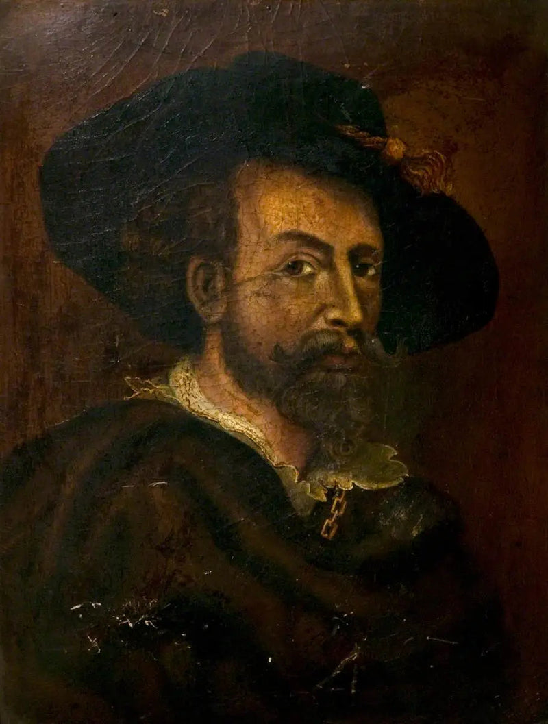 Zelfportret (kopie van een origineel uit 1623) - Peter Paul Rubens