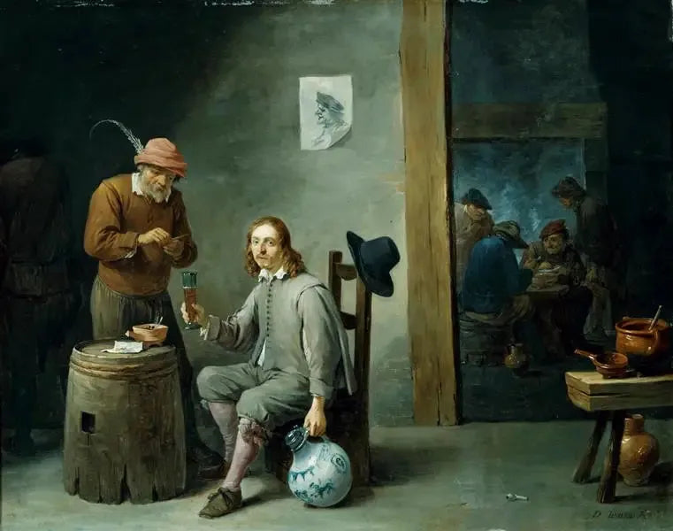 Zelfportret in een cabaret - David Teniers de Jonge

Source:
autoportrait dans un cabaret - David Teniers le Jeune