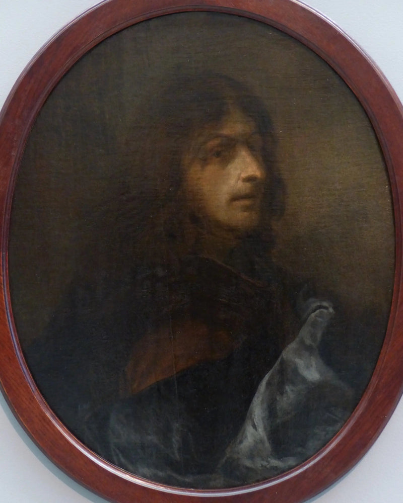 Zelfportret van Sébastien Bourdon - Hyacinthe Rigaud