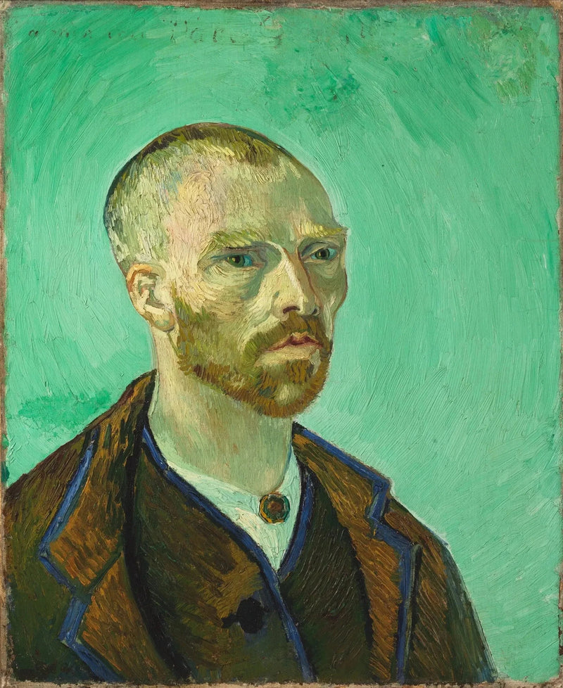 Zelfportret opgedragen aan Paul Gauguin - Vincent van Gogh