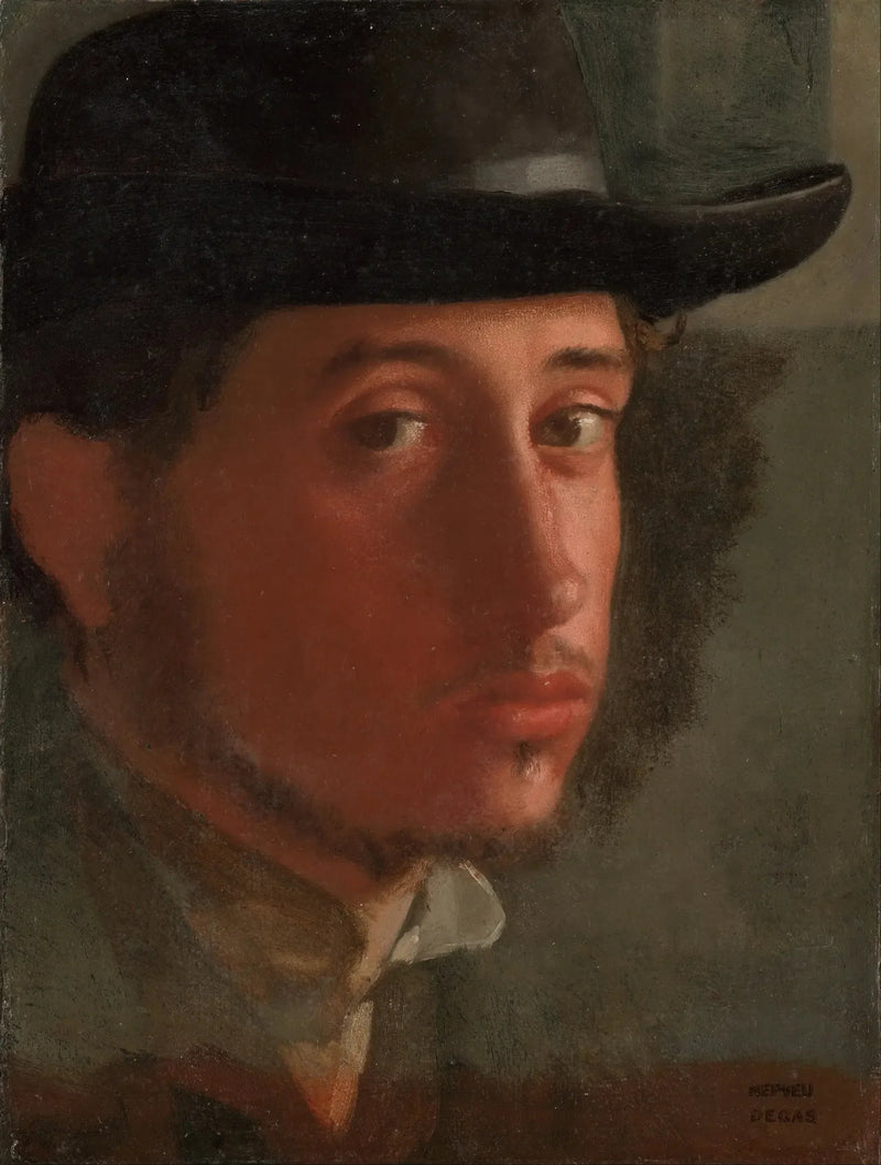 Zelfportret - Edgar Degas