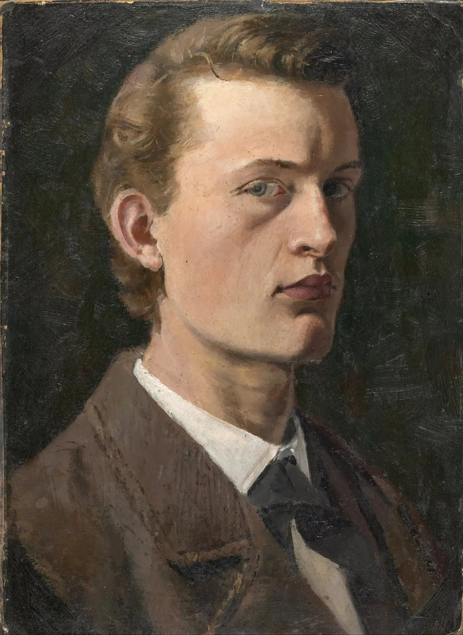 Zelfportret - Edvard Munch