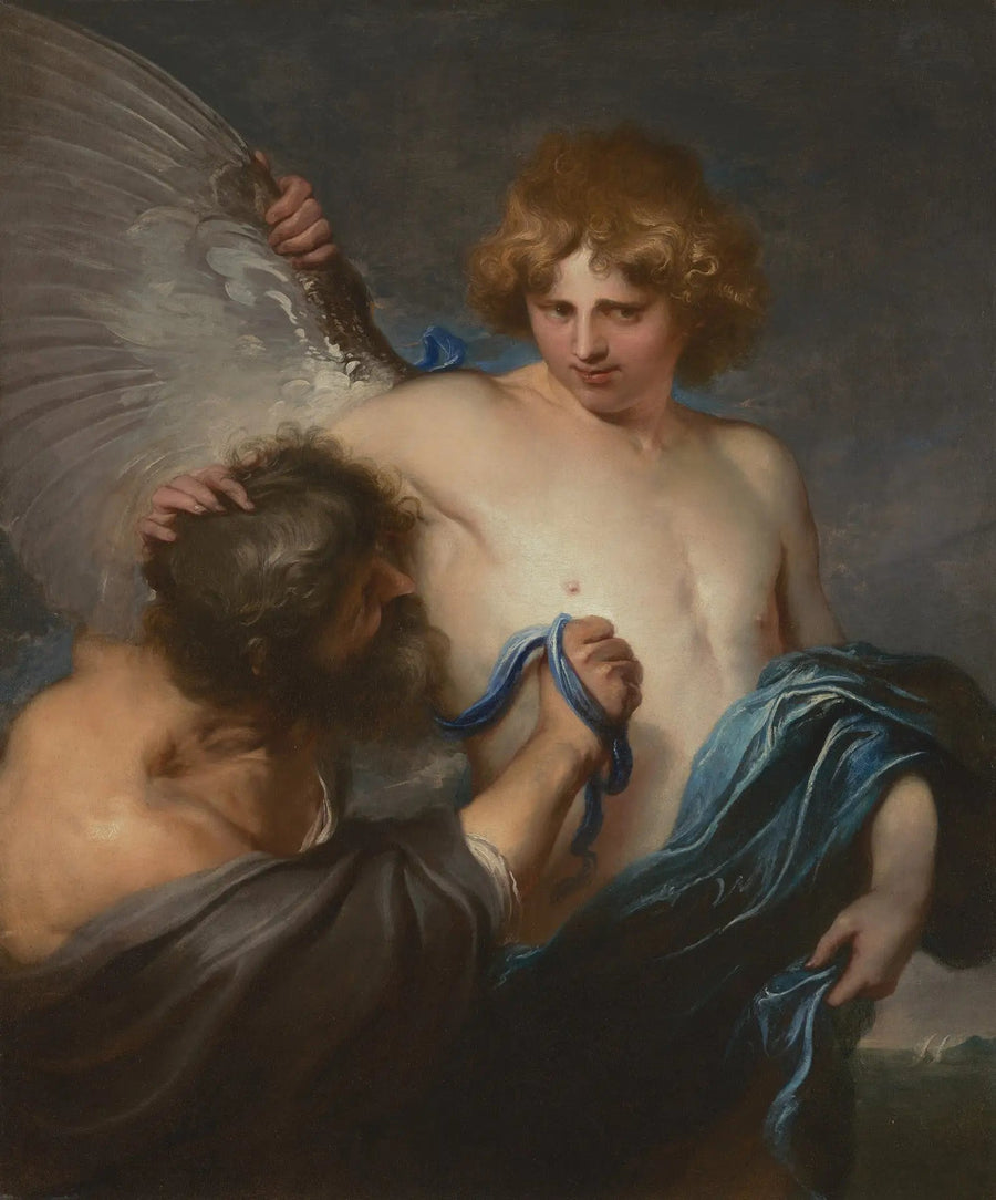 Zelfportret met Icarus en Dédale - Antoine van Dyck

Source:
Autoportrait en Icare avec Dédale - Antoine van Dyck