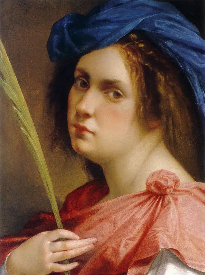 Zelfportret als martelaar - Artemisia Gentileschi