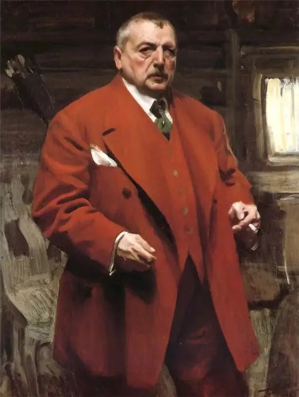 Zelfportret in rood - Anders Zorn

Source:
Autoportrait en rouge - Anders Zorn