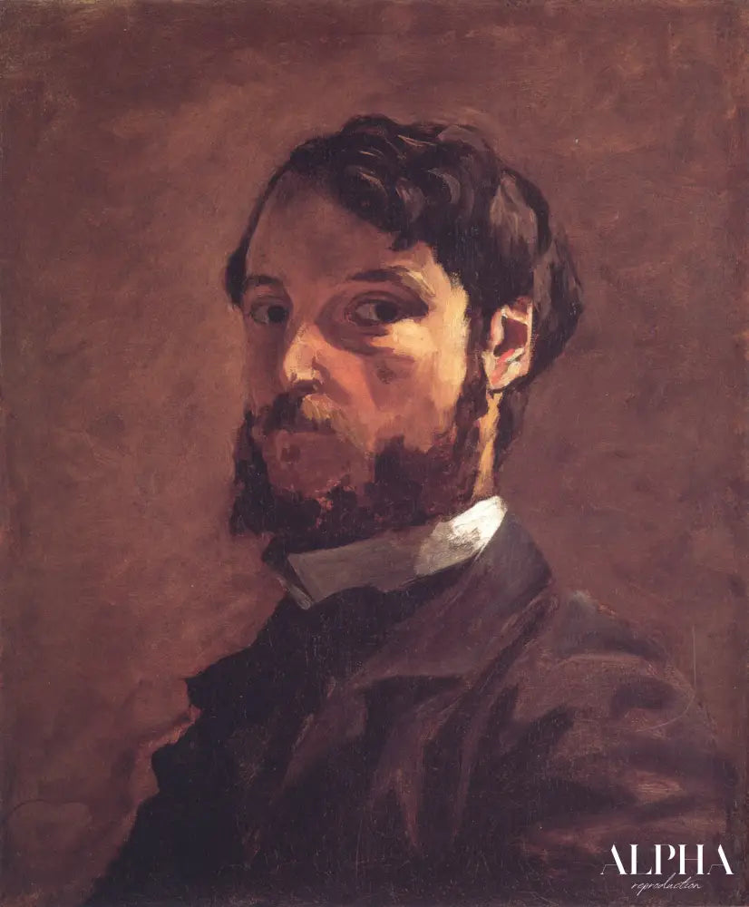 Autoportrait - Frédéric Bazille - Reproductions de tableaux et peintures haut de gamme