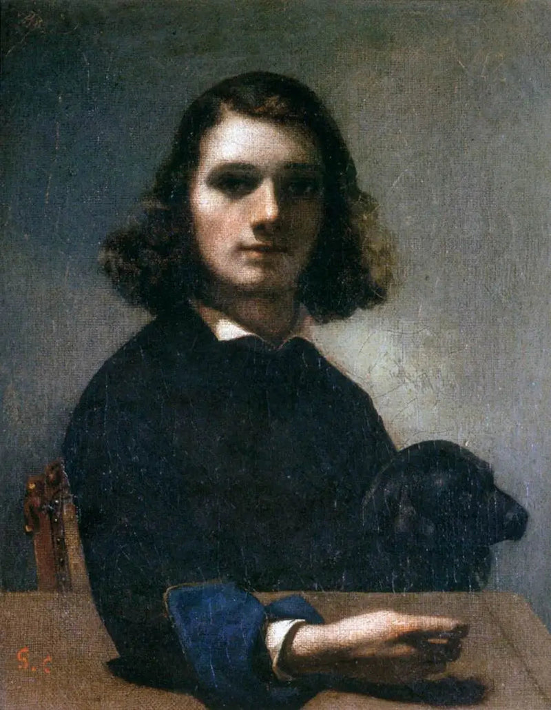 Zelfportret - Gustave Courbet