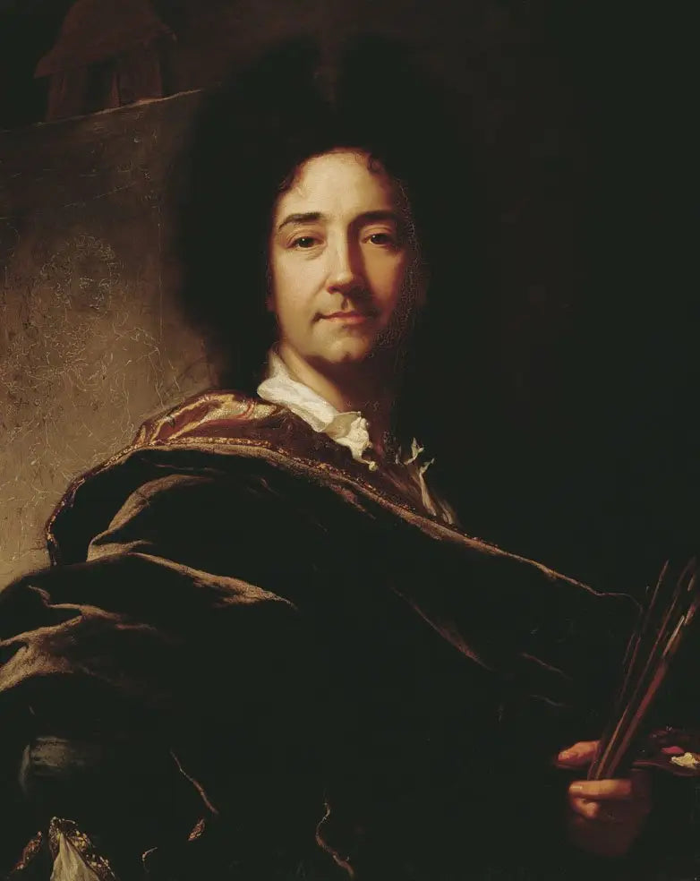 Zelfportret - Hyacinthe Rigaud