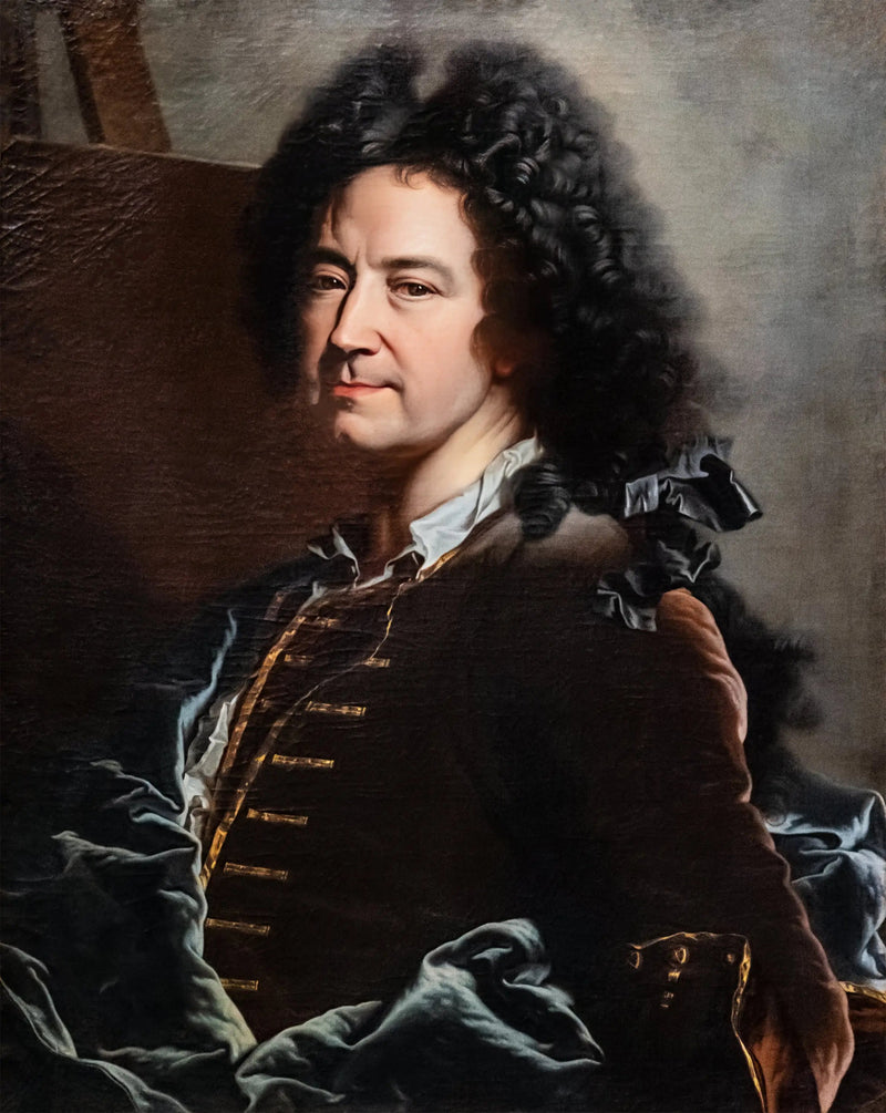 Zelfportret - Hyacinthe Rigaud